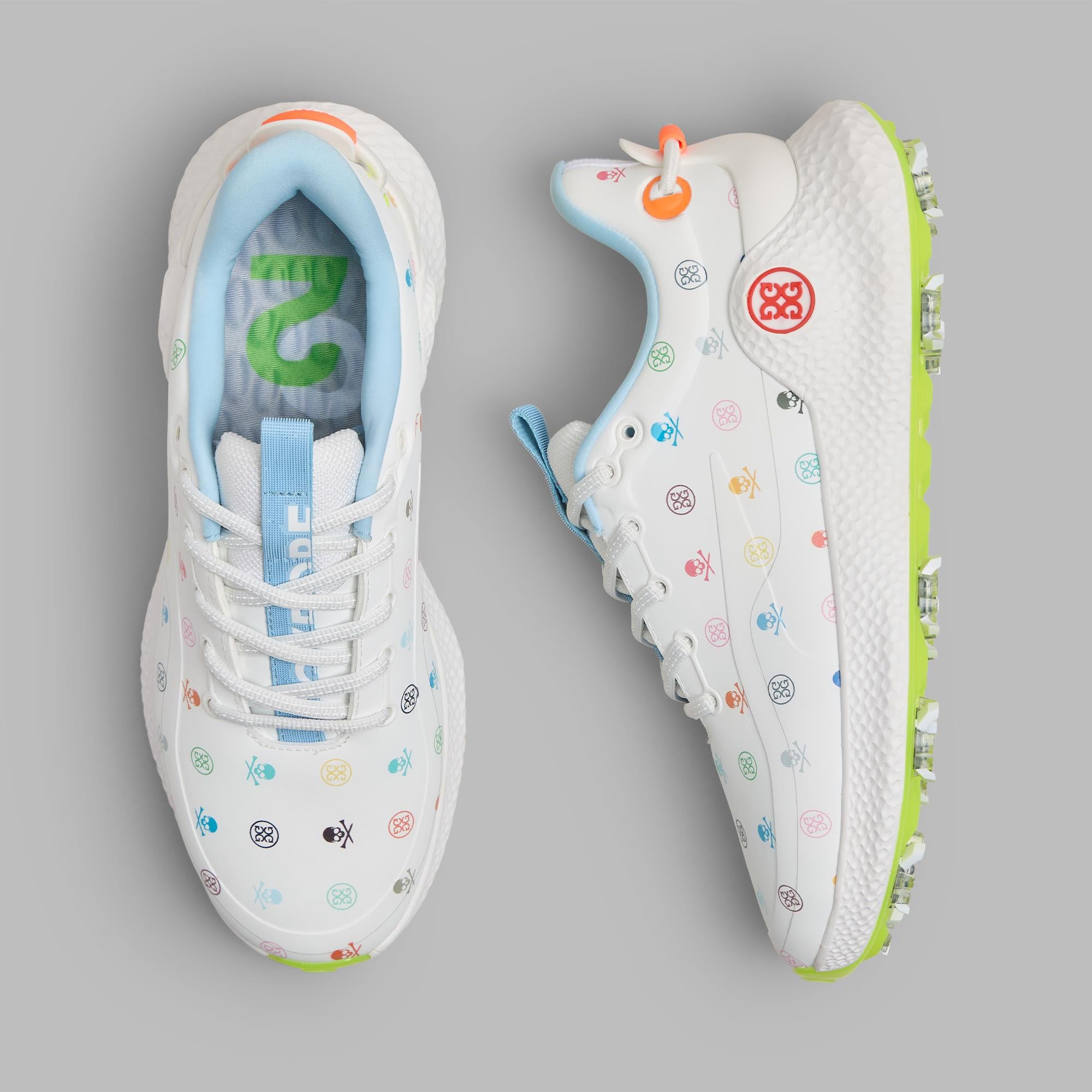 G/FORE MG4+ O2 G/LOCK Speckled Ladies Golf Shoes Snow/Multi